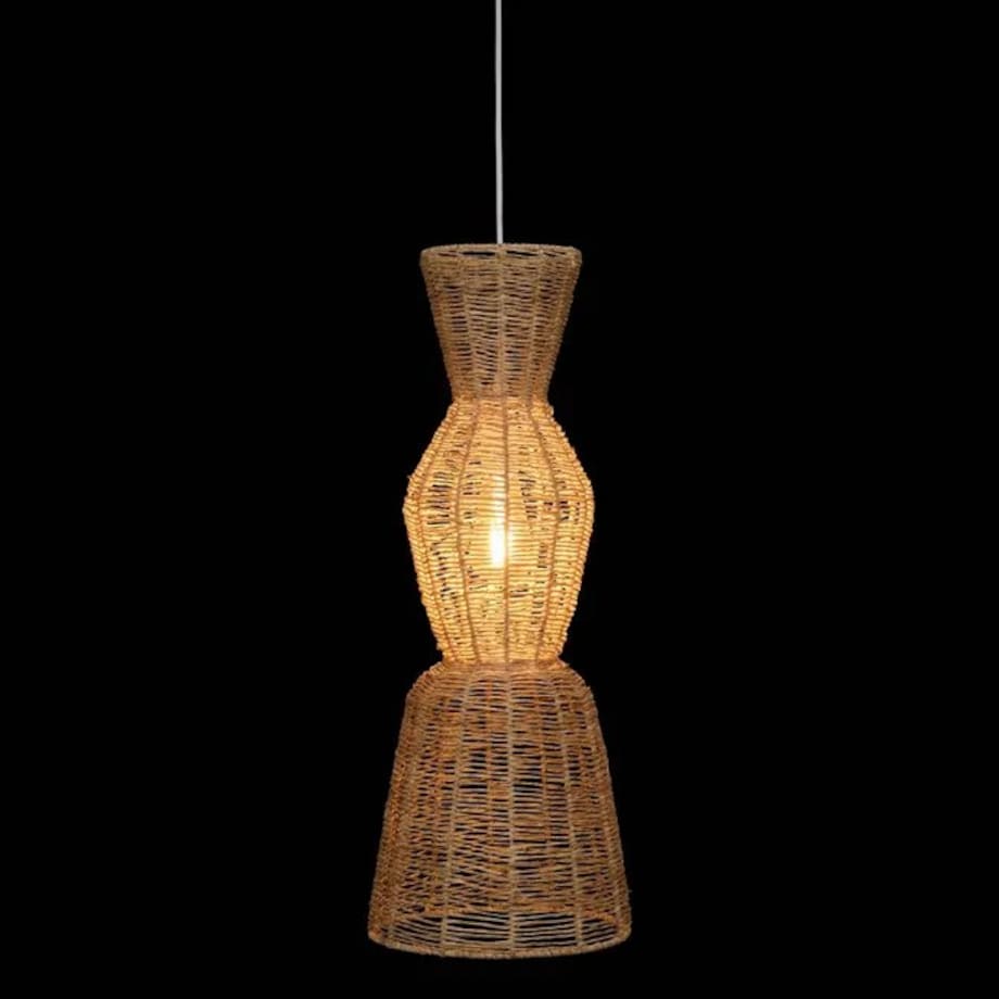 Lampa wisząca, pleciona, Titus, 68 cm