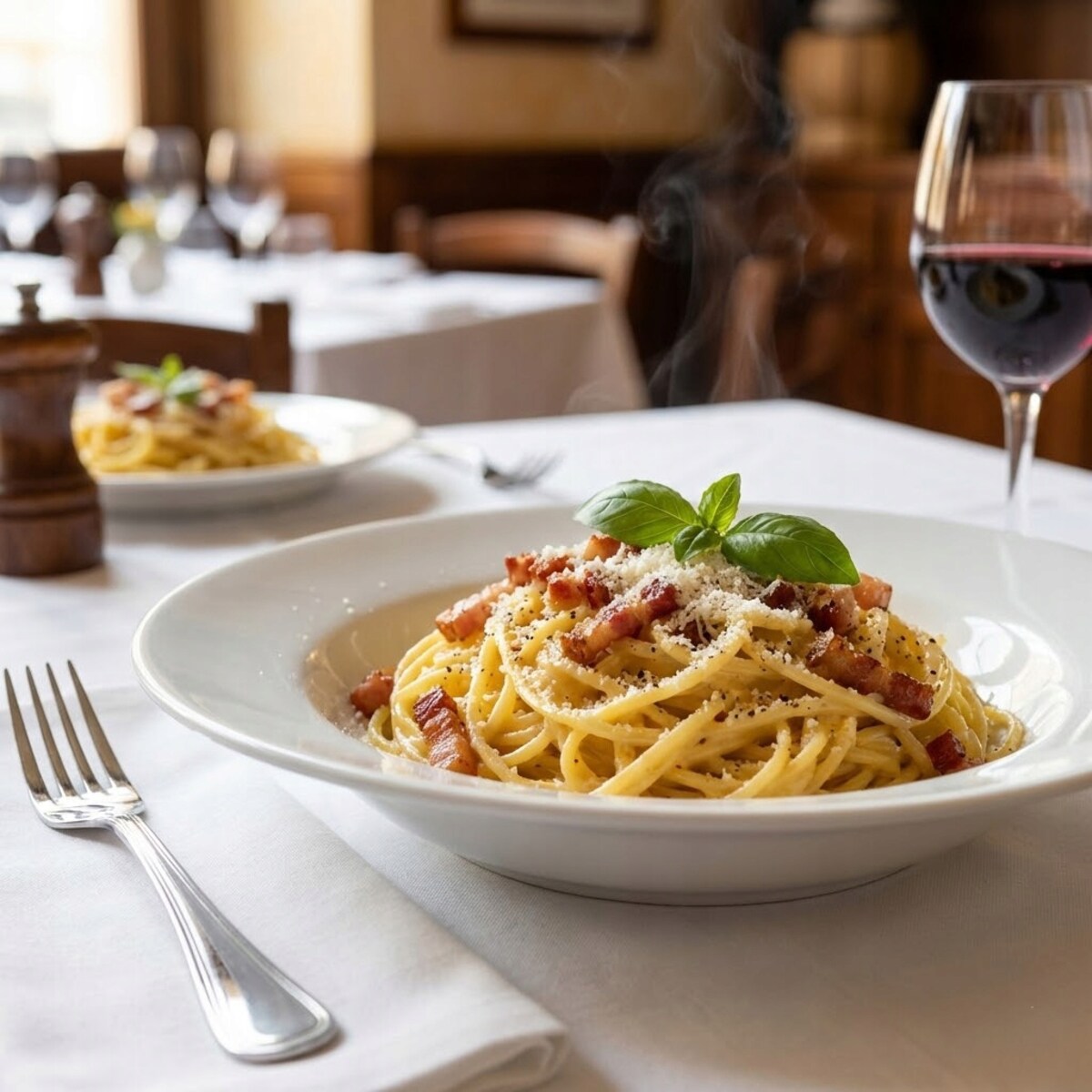 TALERZ OBIADOWY GŁĘBOKI 20CM 400ml CERAMICZNY OKRĄGŁY NA SZTUKI SERWIS