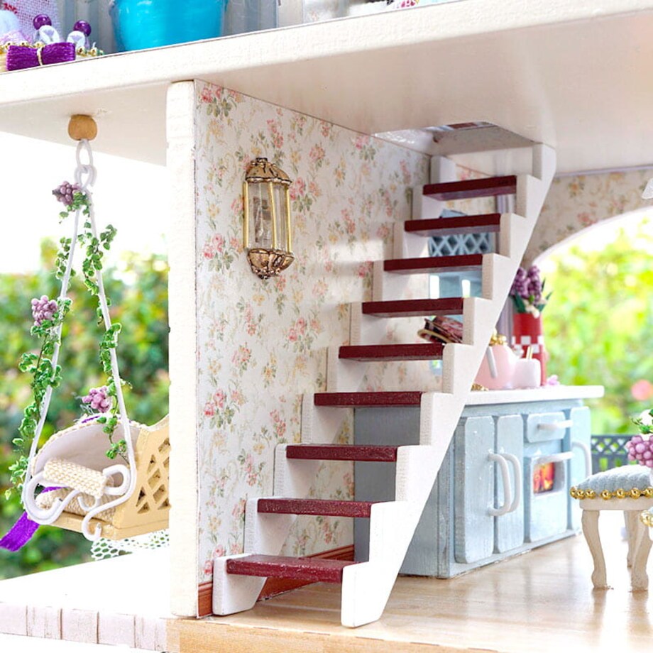 Miniaturowy domek - Amerykański cottage