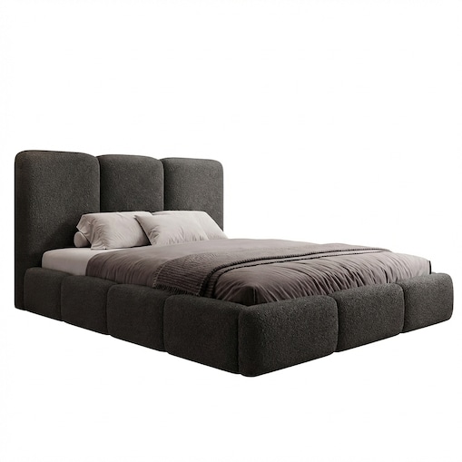 Łóżko Tapicerowane Capri 120X200 Stelaż Pojemnik Na Pościel Abriamo 08