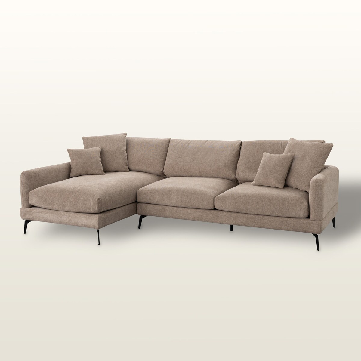 Sofa Odense beige, 290x95x90 cm