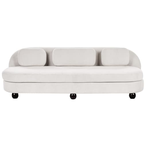 Sofa 3-osobowa złamana biel FANSEN