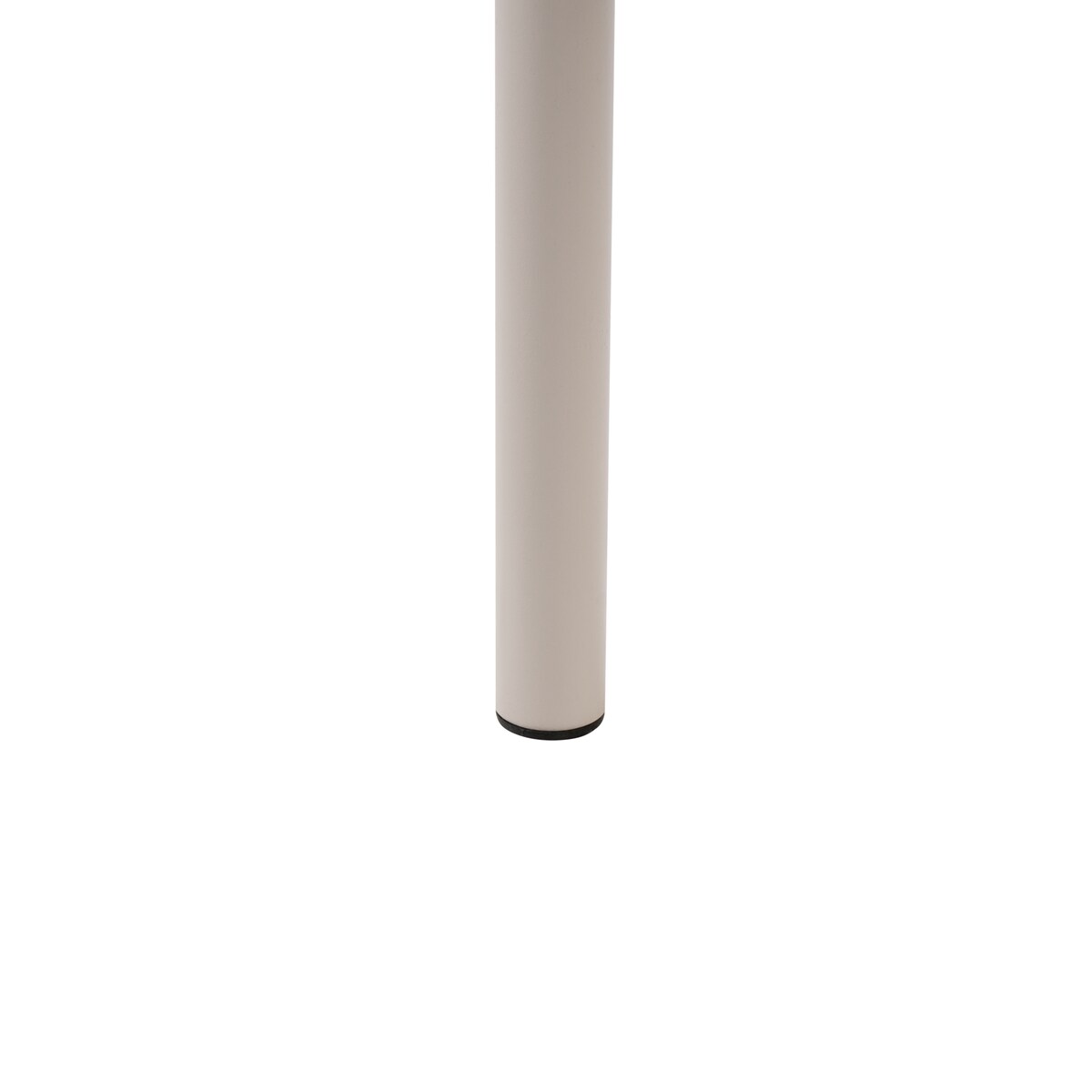 Łóżko z baldachimem Metal SORMERY 90 x 200 cm Jasnobeżowy