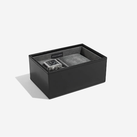 Pudełko na zegarki mini Stackers szare