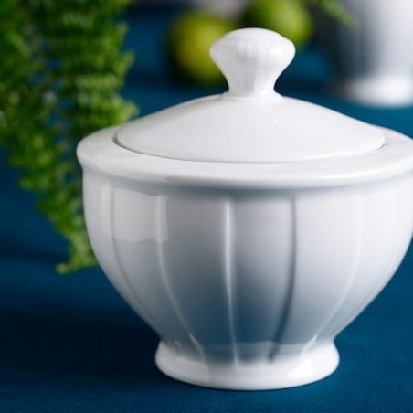 Cukiernica 250 ml Oktawa biała 0001