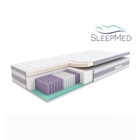 SLEEPMED HYBRID PREMIUM PLUS - materac multipocket, sprężynowy