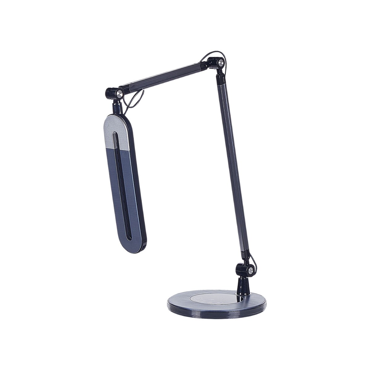 Lampa biurkowa LED metalowa czarna GRUS