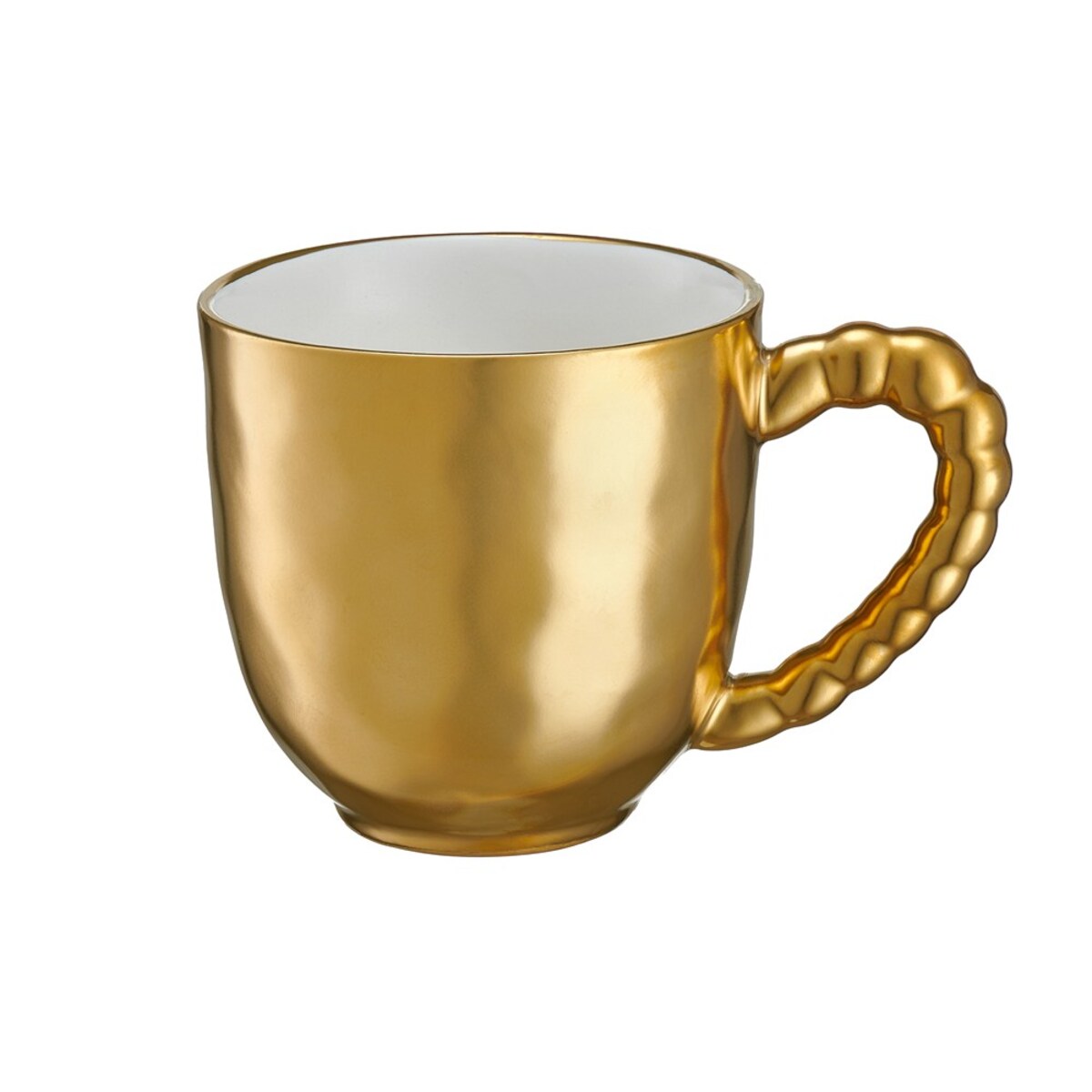 VILLA ITALIA Kubek porcelanowy 300 ml MESTIERE GOLD