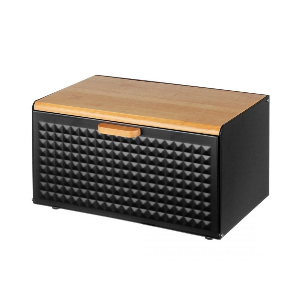 Przechowywanie żywności Brunbeste chlebak stalowy z drewnianą pokrywą 41791