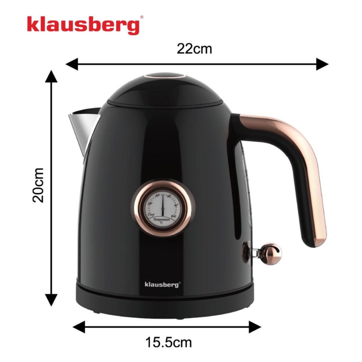 Klausberg czajnik KB9017