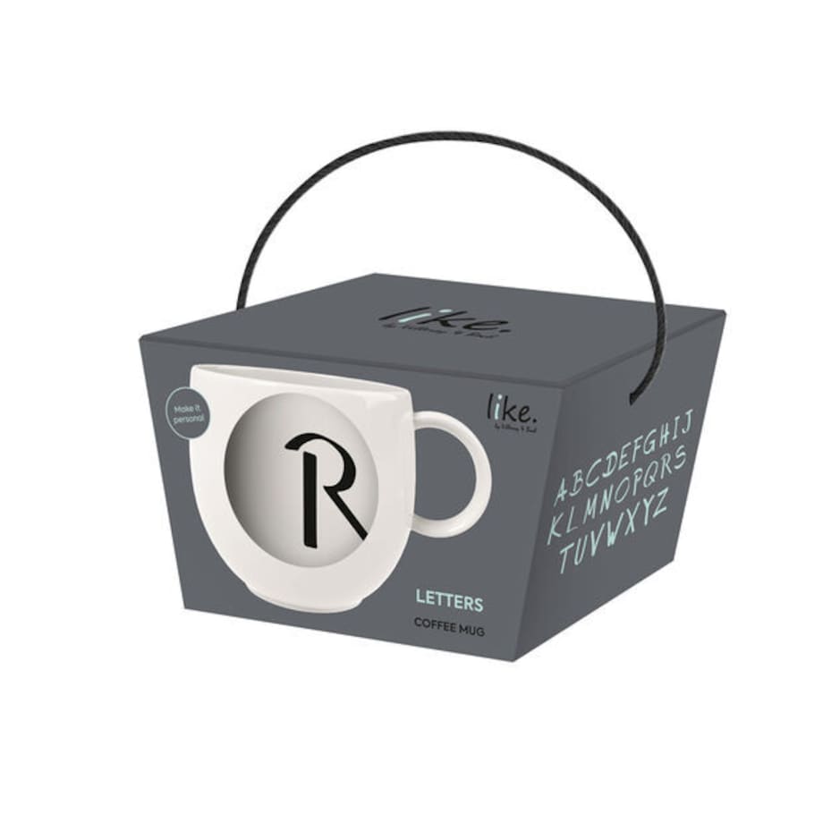 Kubek z literą R Letters, Villeroy & Boch
