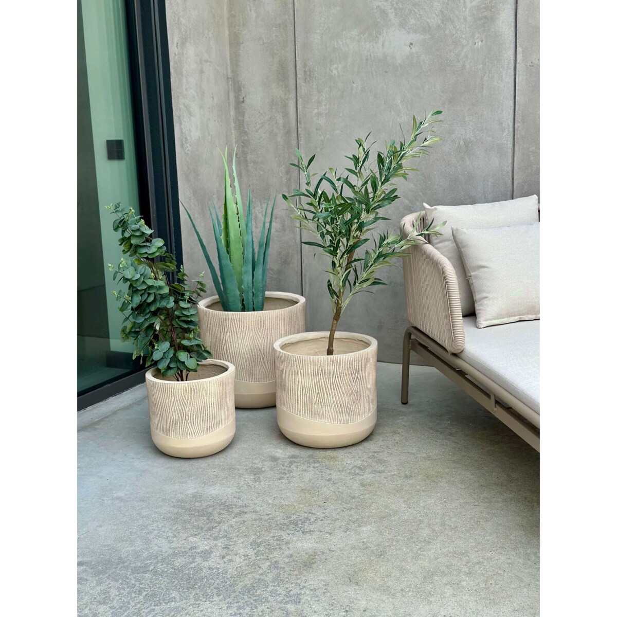 ZESTAW DONICZEK ALETTO SAND SET