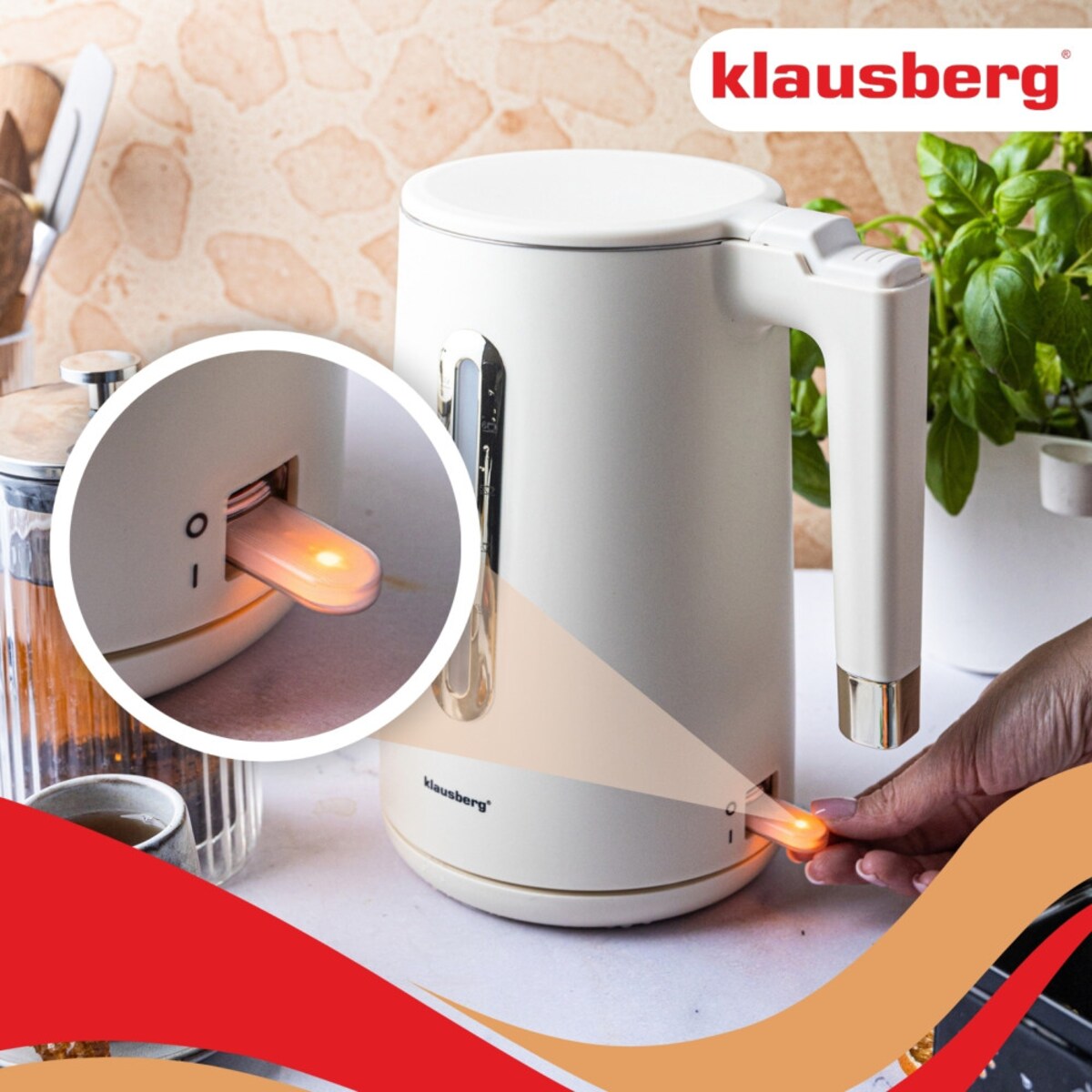 Klausberg czajnik elektryczny 66080