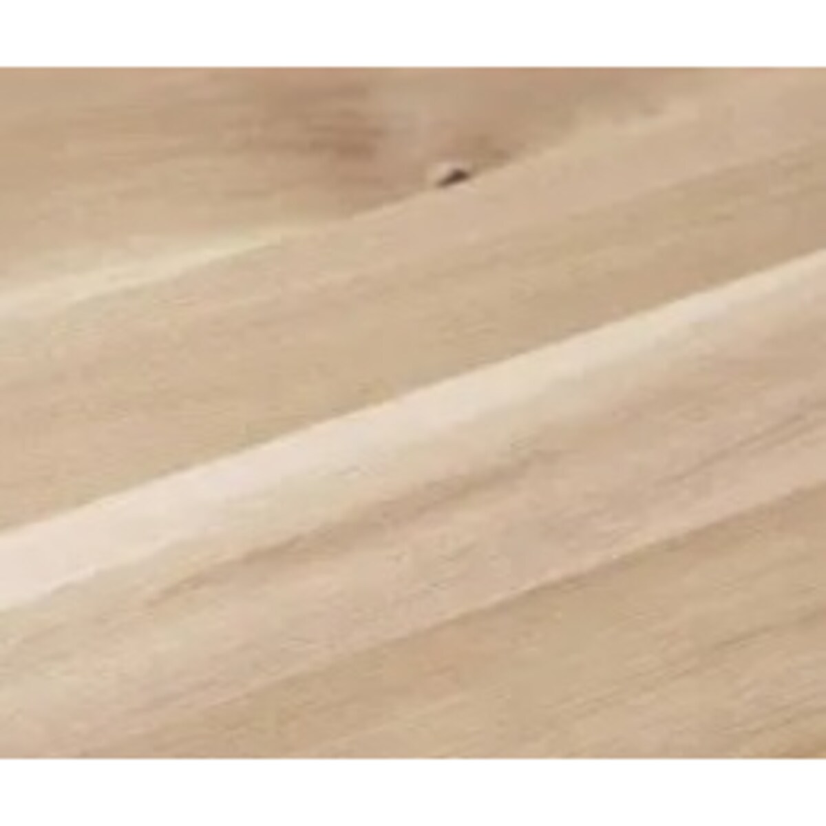 Drewniany stolik kawowy z lamelami okrągły - kolor Buk natura