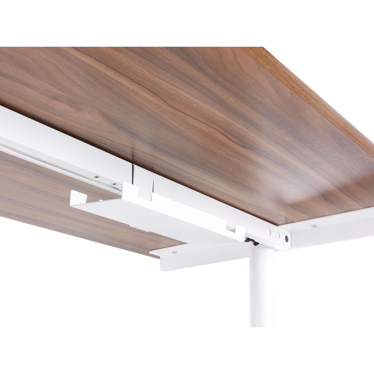 Organizer kabli pod biurko regulowane manualnie biały TRACIE