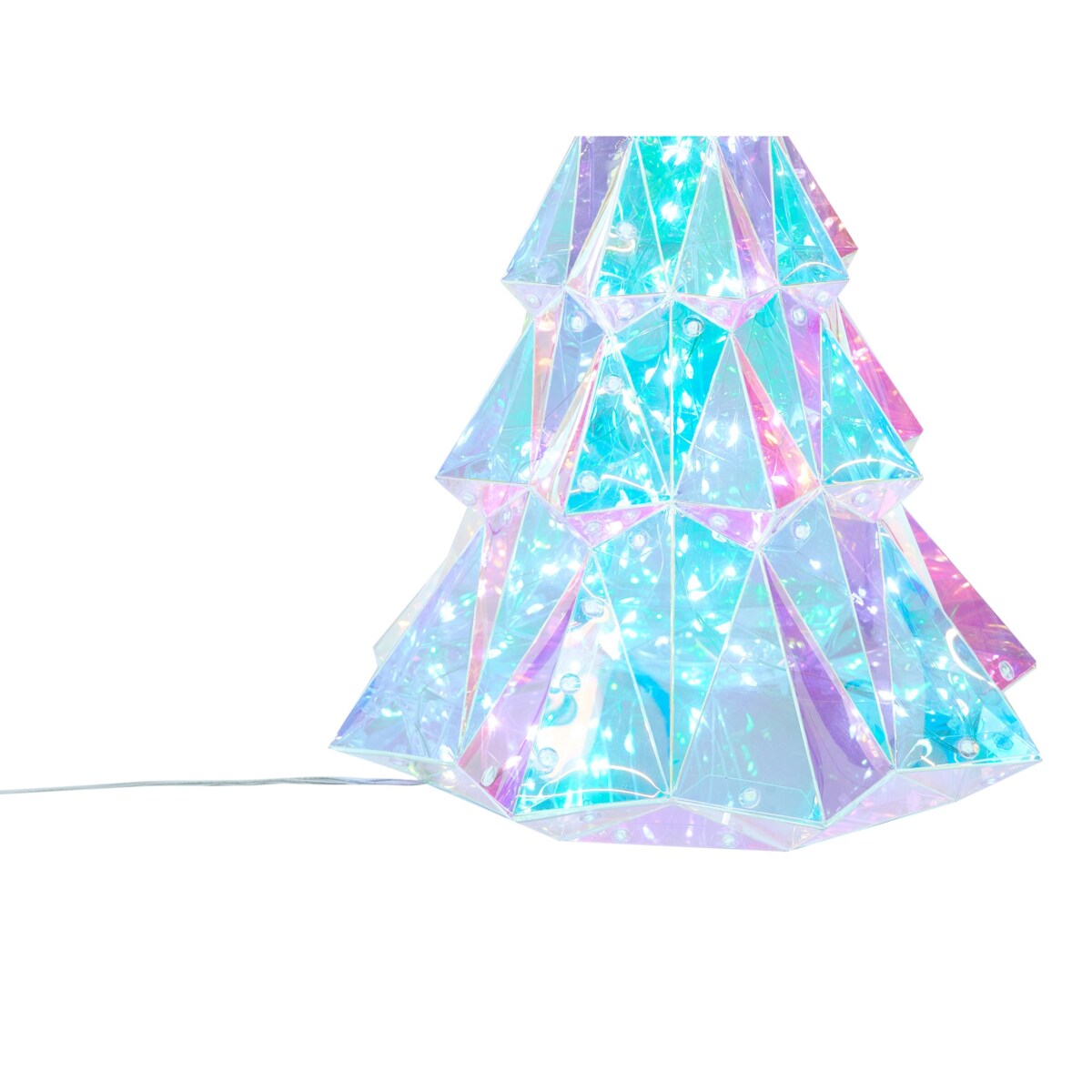 Dekoracja LED UNUKA Choinka 25 cm Kolorowy