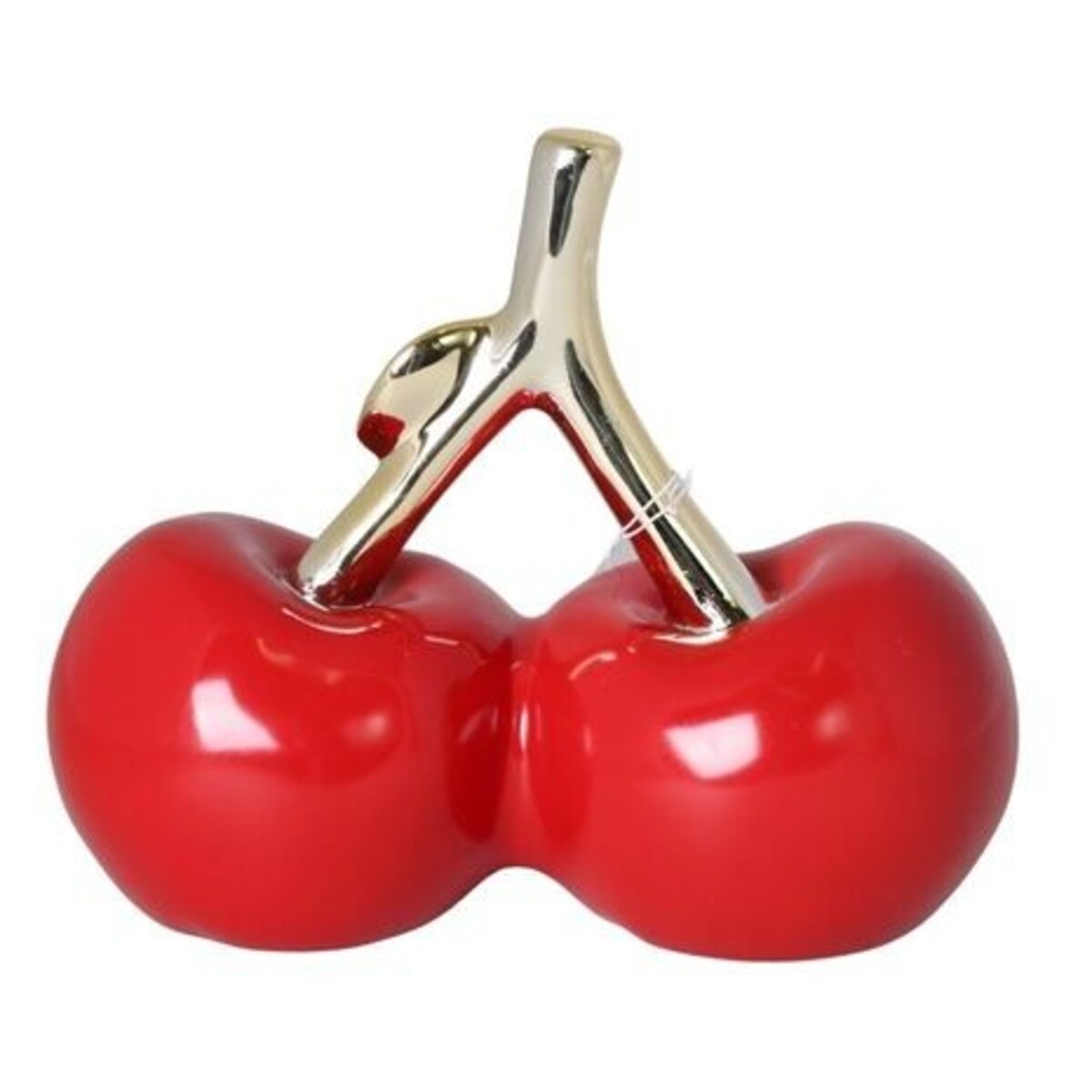 Ozdoba wiśnie 23,5x12x20,5 cm CILIEGIE czerwone