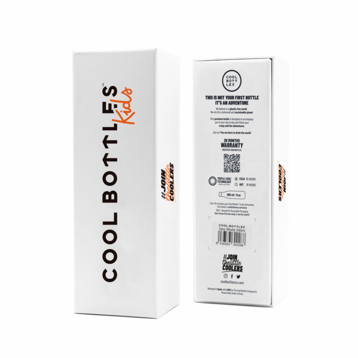 Cool Bottles Butelka termiczna Kids 260 ml Triple cool Jungle park