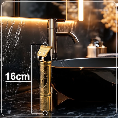 Maszynka do strzyżenia włosów brody Berdsen BD-261 złota Lew