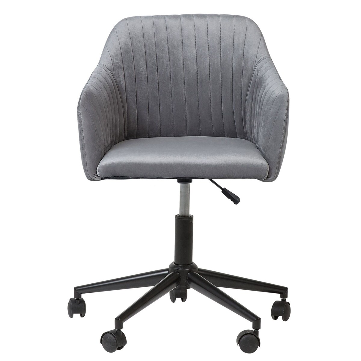 Krzesło biurowe Obrotowy VENICE Welur Szary