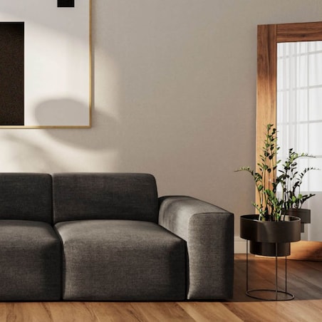 Villet Sofa 3 osobowa antracytowa
