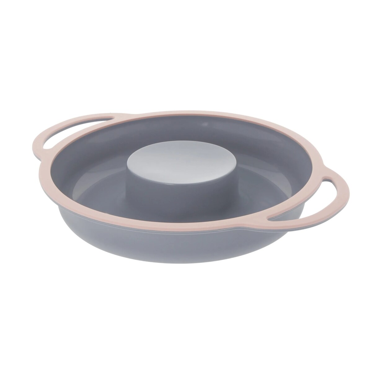 Forma silikonowa do pieczenia ciasta usztywniana okrągła z kominem 25CM BRUNBESTE BB-3354