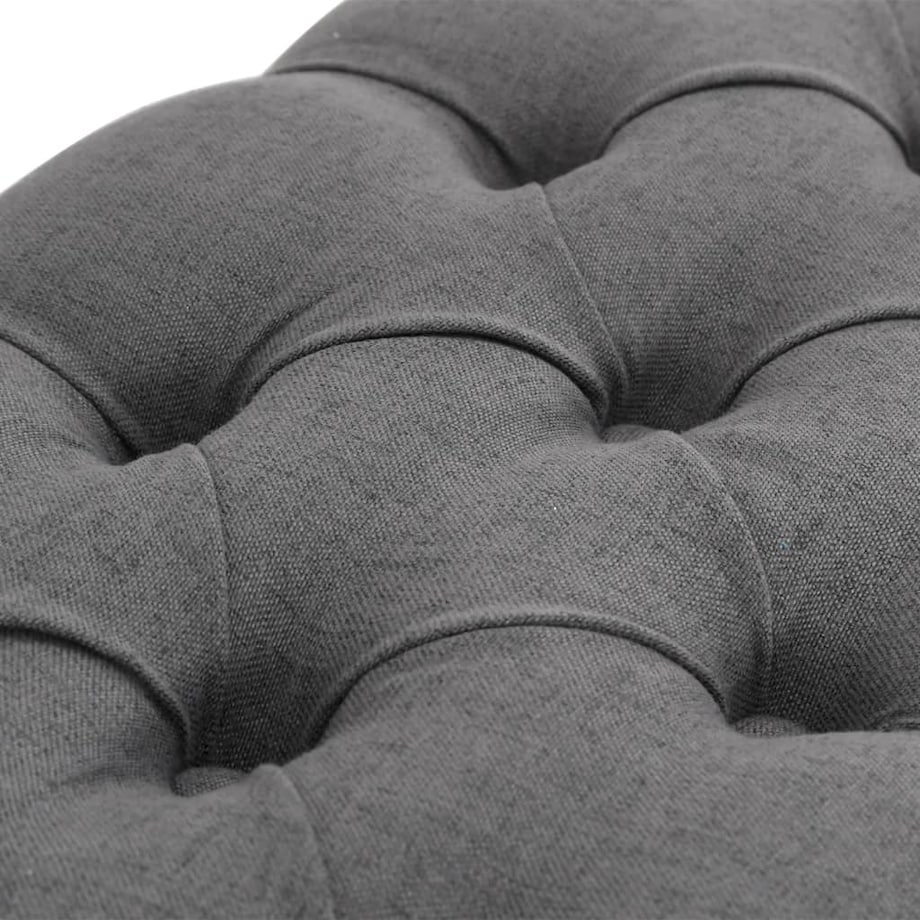 vidaXL Ławka do przedpokoju, drewno lite, 110x38x48 cm, ciemnoszara