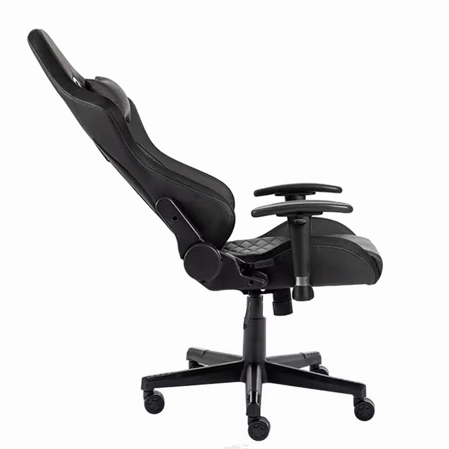 FOTEL GAMINGOWY FLUXION ERGONOMICZNY REGULACJA 180° CZARNY