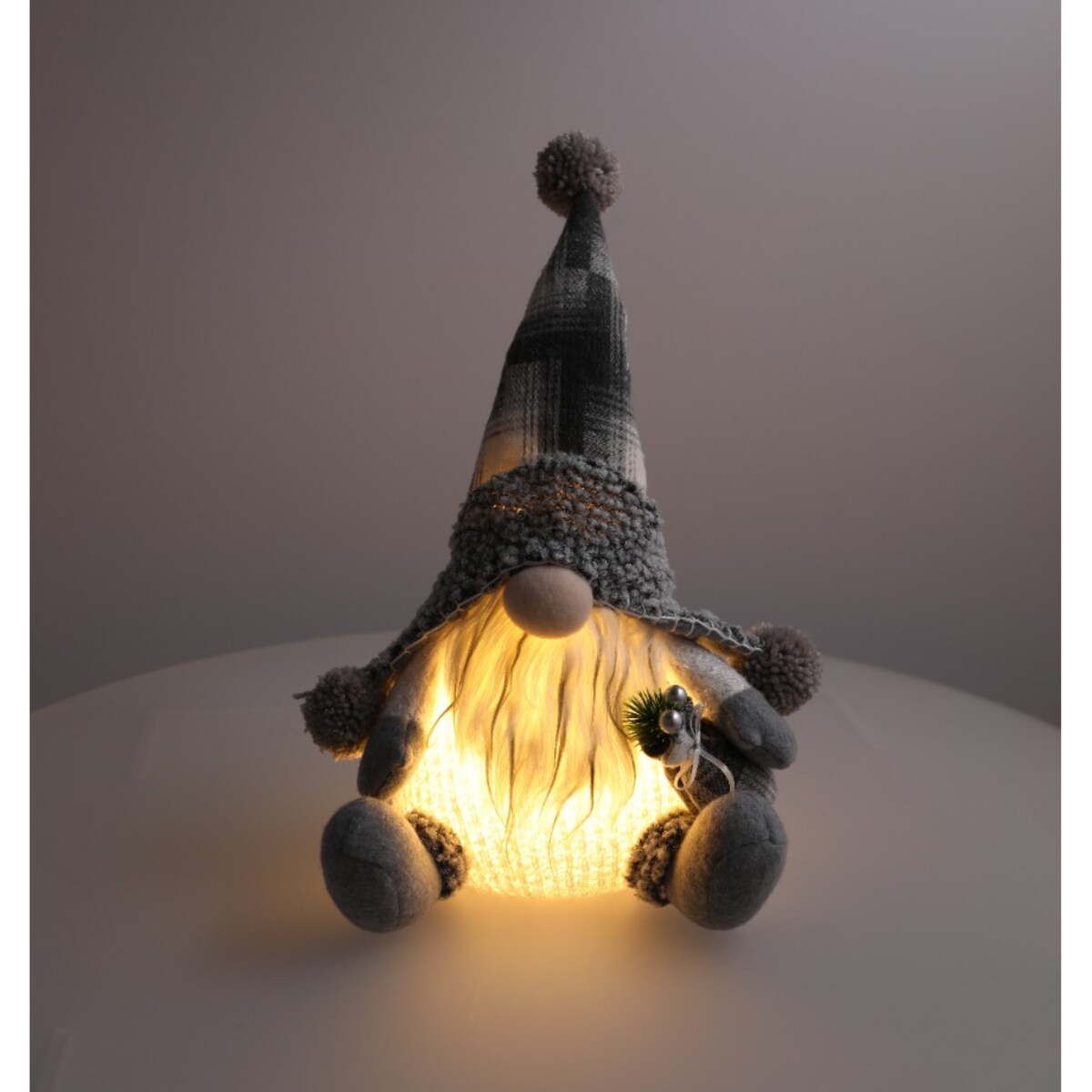 Skrzat świąteczny ozdoba świecąca na święta