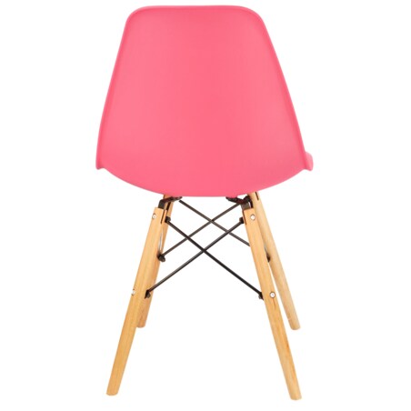 KRZESŁO SKANDYNAWSKIE do KUCHNI salonu JADALNI kuchenne RÓŻOWE