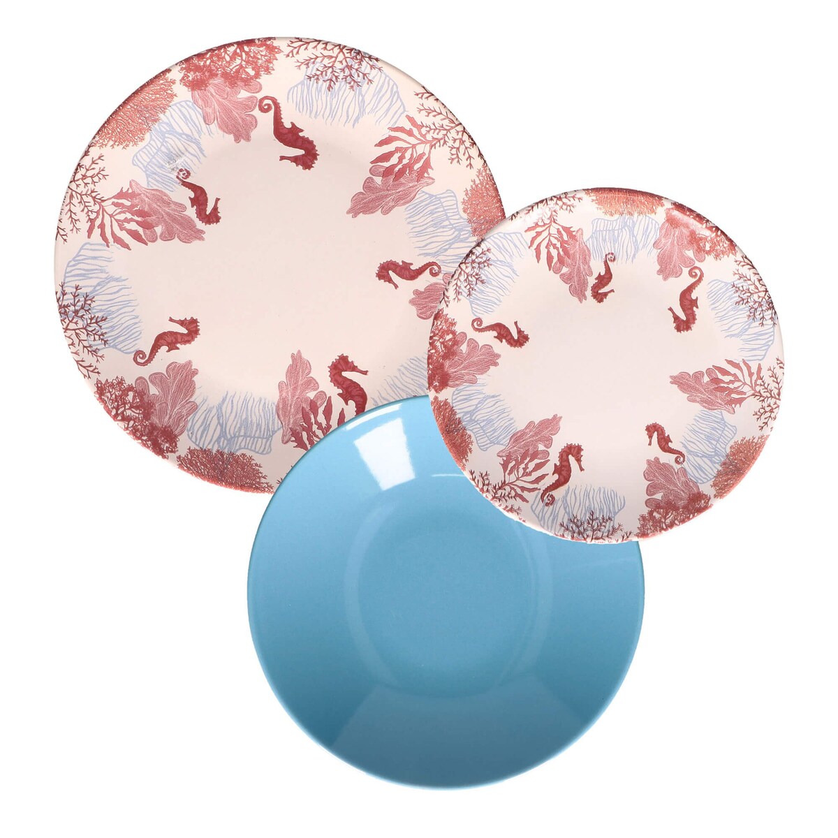 Serwis obiadowy dla 6 osób Seabed