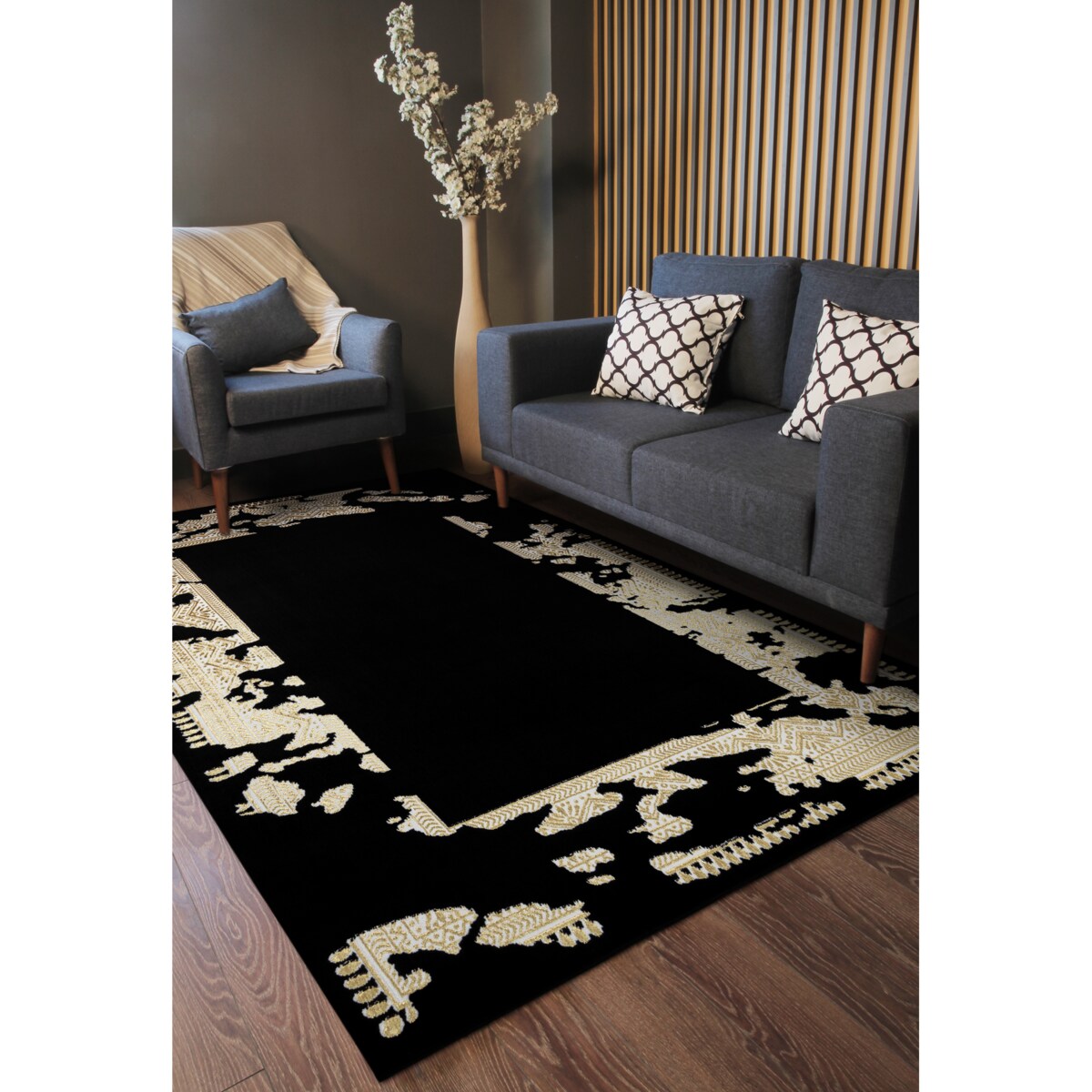 Dywan ALLURE 1965 Ramka - Strukturalny, 160x220 cm