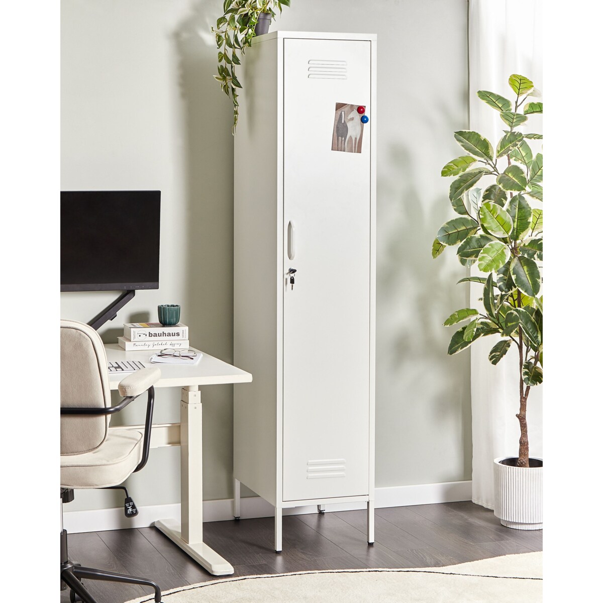 Szafka biurowa FROME Metal Biały