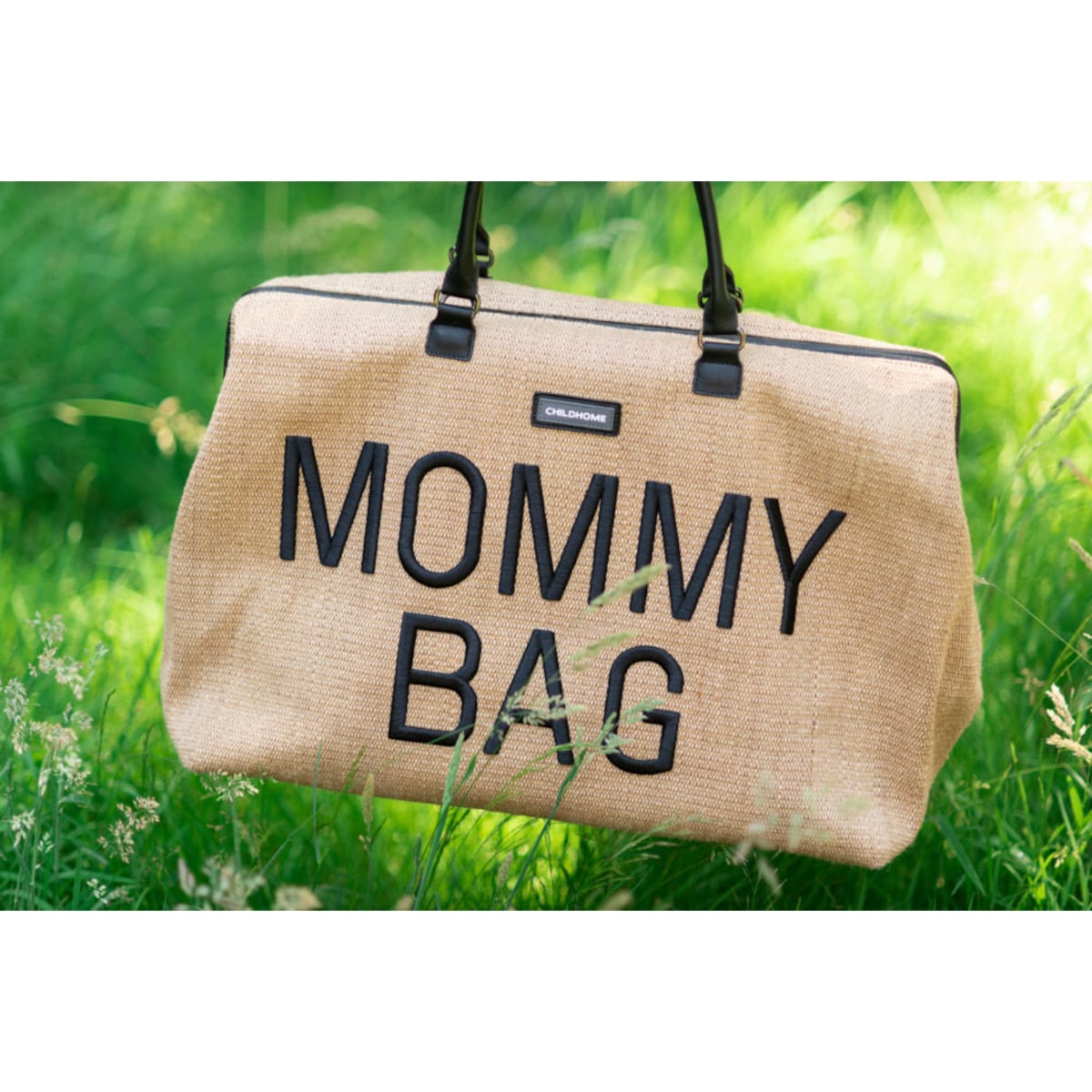 Childhome Torba Mommy Bag Raffia Look