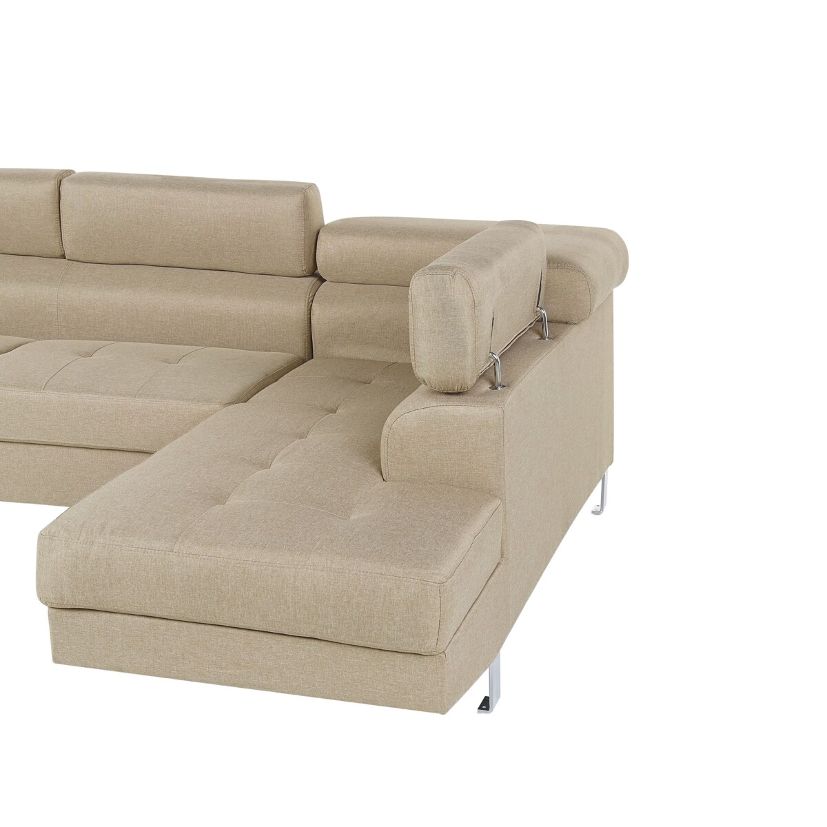 Narożnik lewostronny beżowy NORREA