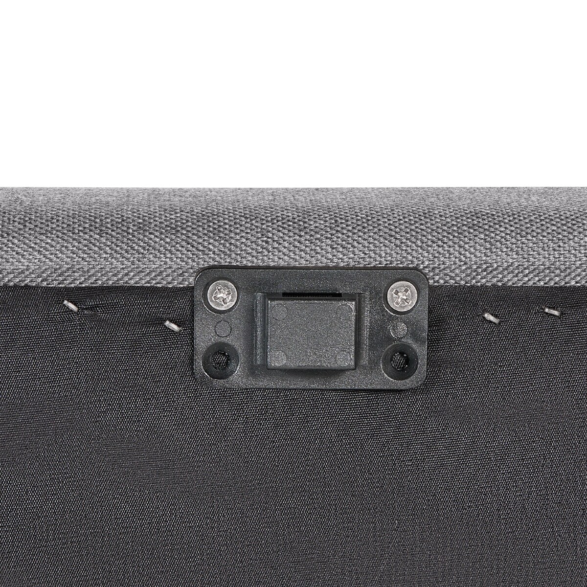 Sofa ogrodowa dla 3 osób LORETELLO Lewostronny Szary