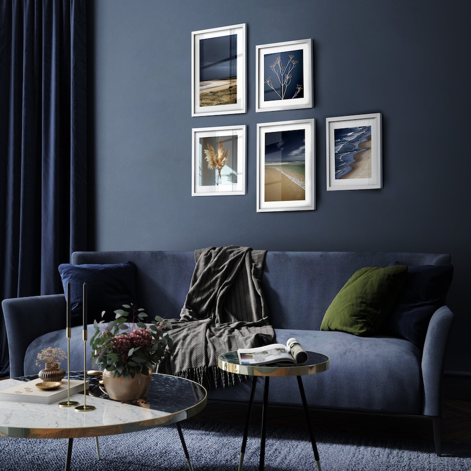 Ramki, ramka na plakat, 30x40, biała, Knor - ramki na zdjęcia