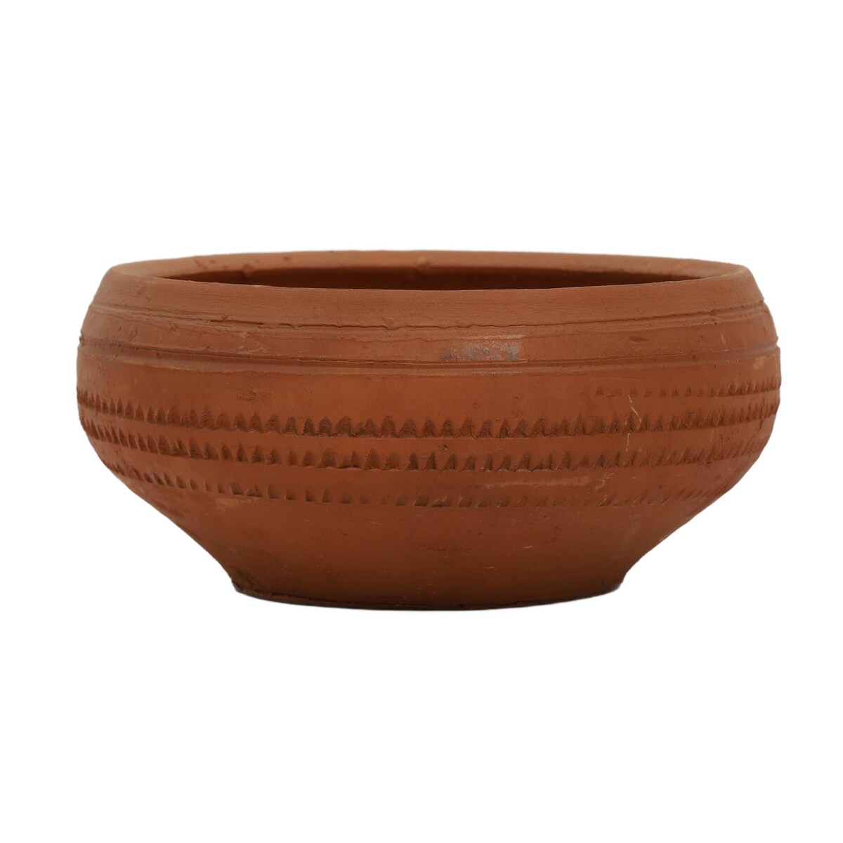 Okrągła donica ogrodowa, ceramiczna