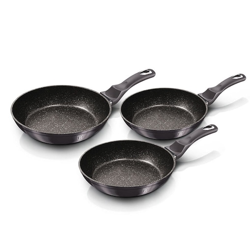 Zestaw 3 patelni marmurowych Berlinger Haus BH-6903