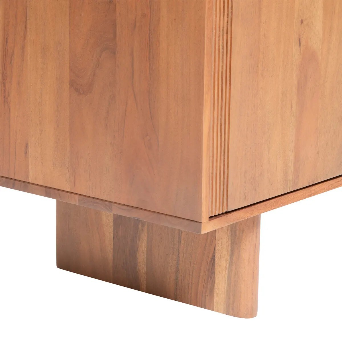 Komoda 3-drzwiowa z drewna akacjowego Nanda 150 cm