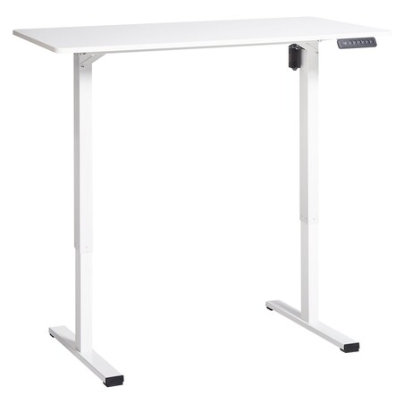 Biurko regulowane elektrycznie TAVARES Biały 120 cm 60 cm