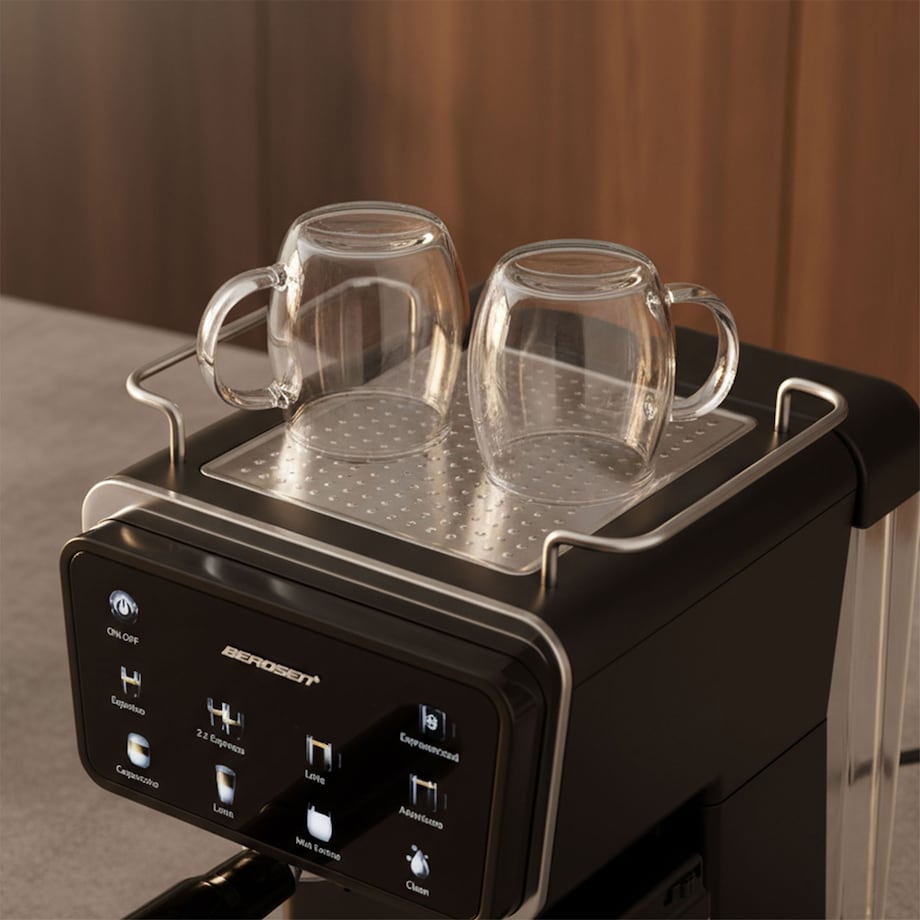 Ekspres do kawy ciśnieniowy kolbowy ze spieniaczem Berdsen BD-773 377300