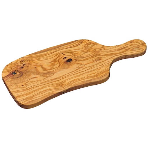 Deska do krojenia z uchwytem, nieregularny kształt, 40 x 16 cm