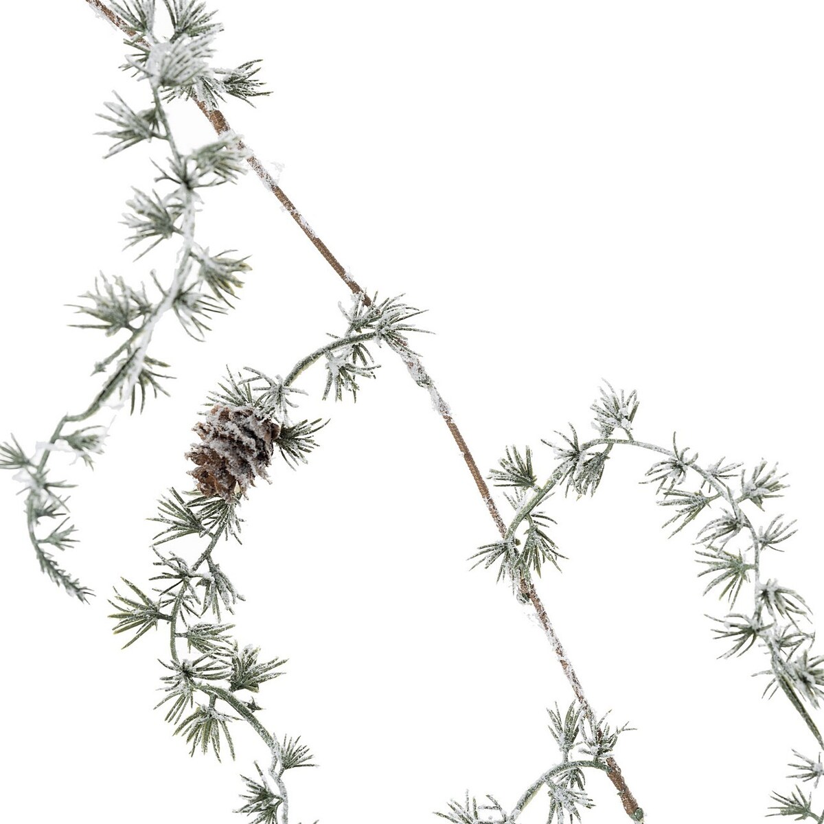 Gałązka Snowy Pine 180 cm boże narodzenie, święta, świąteczne, zielony, 180x3x3 cm