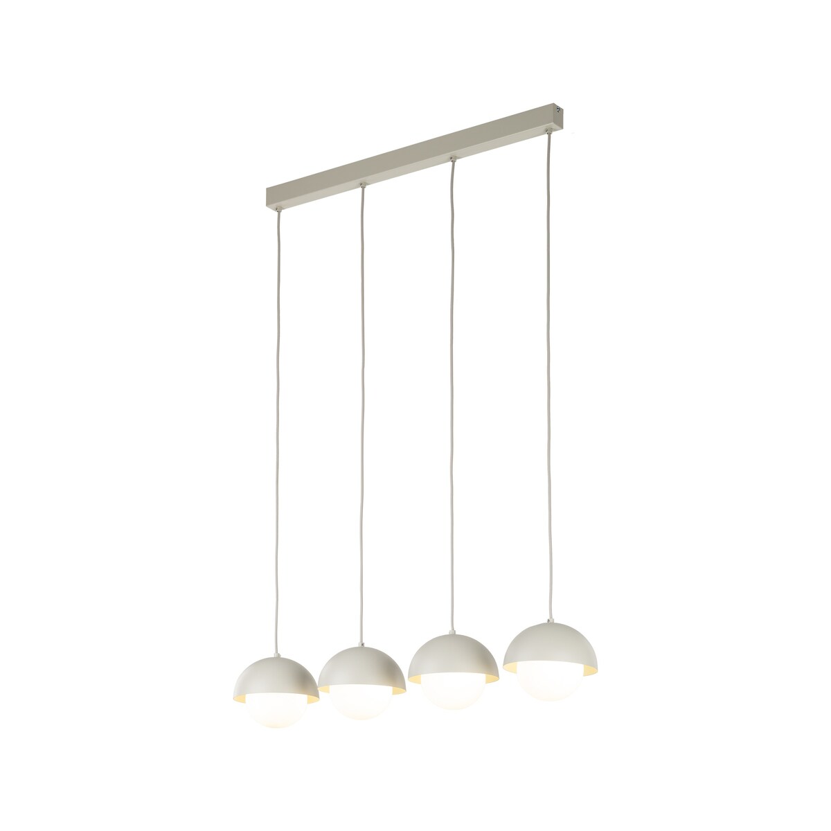 Lampa wisząca BONO BEIGE 10213 TK Lighting beżowo-biała 4xG9 regulowana nowoczesna do salonu i jadalni