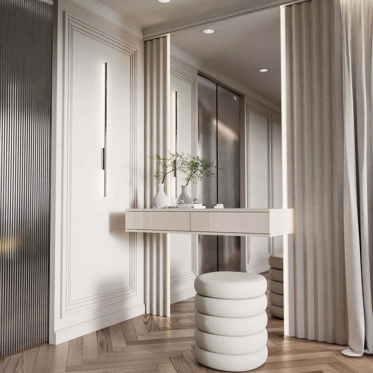 Wisząca konsola BLANCO GLAMOUR kaszmir, push-to-open