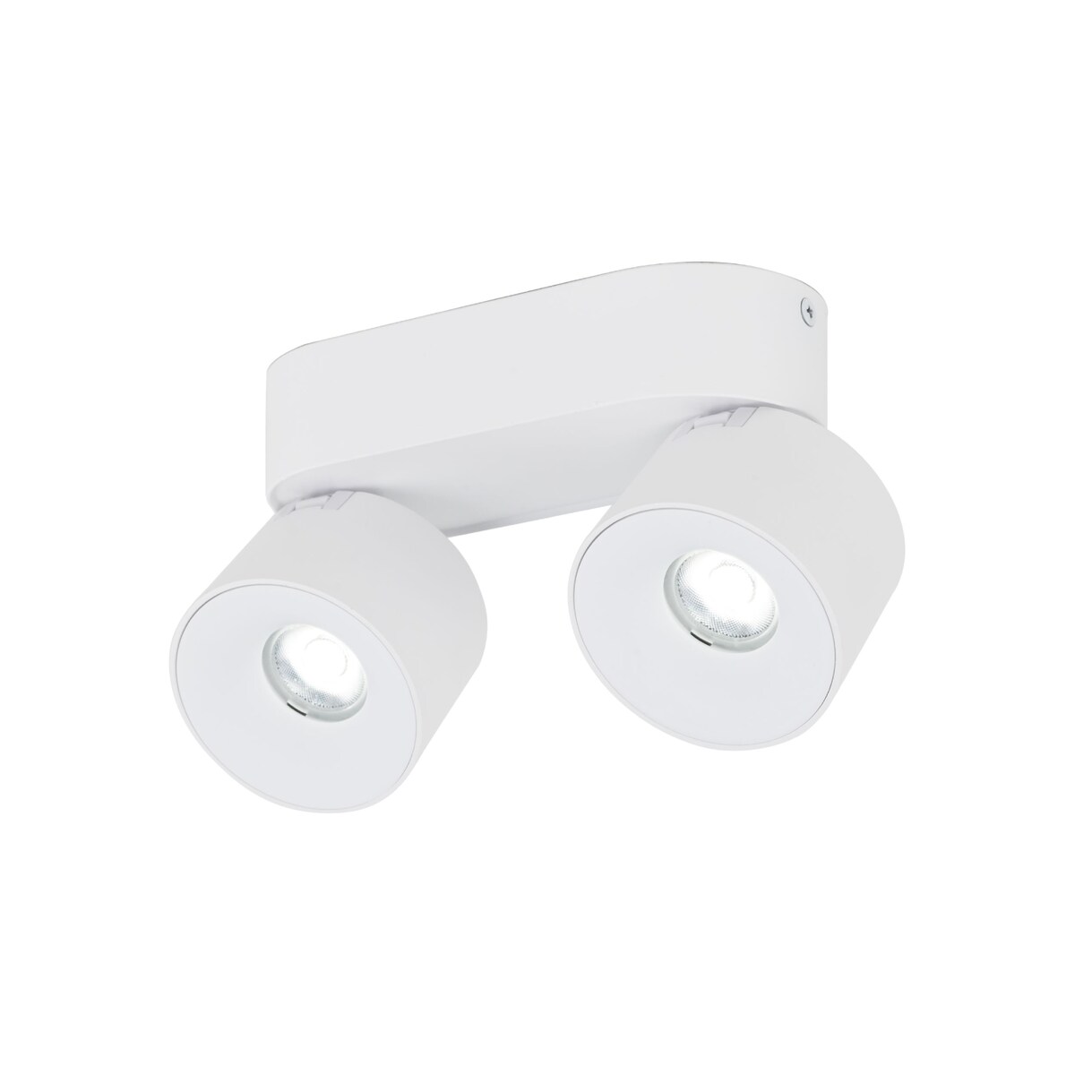 Lampa sufitowa LED TK Lighting SPARK DUO WHITE CCT 20W biała, podwójny reflektor spot regulowany 18171