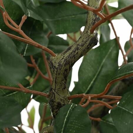 vidaXL Sztuczne drzewo Ficus 756 liści 170 cm zielone