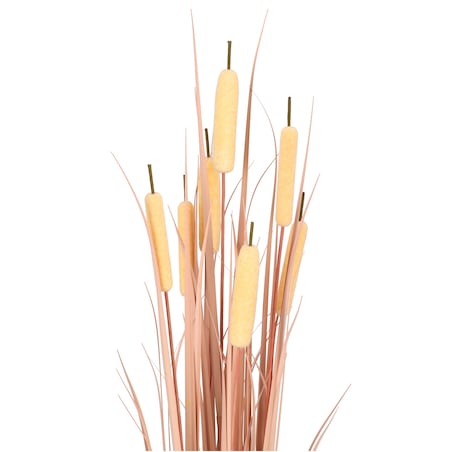 Trawa PAŁKA WODNA w doniczce SZTUCZNA 38 cm KWIATY