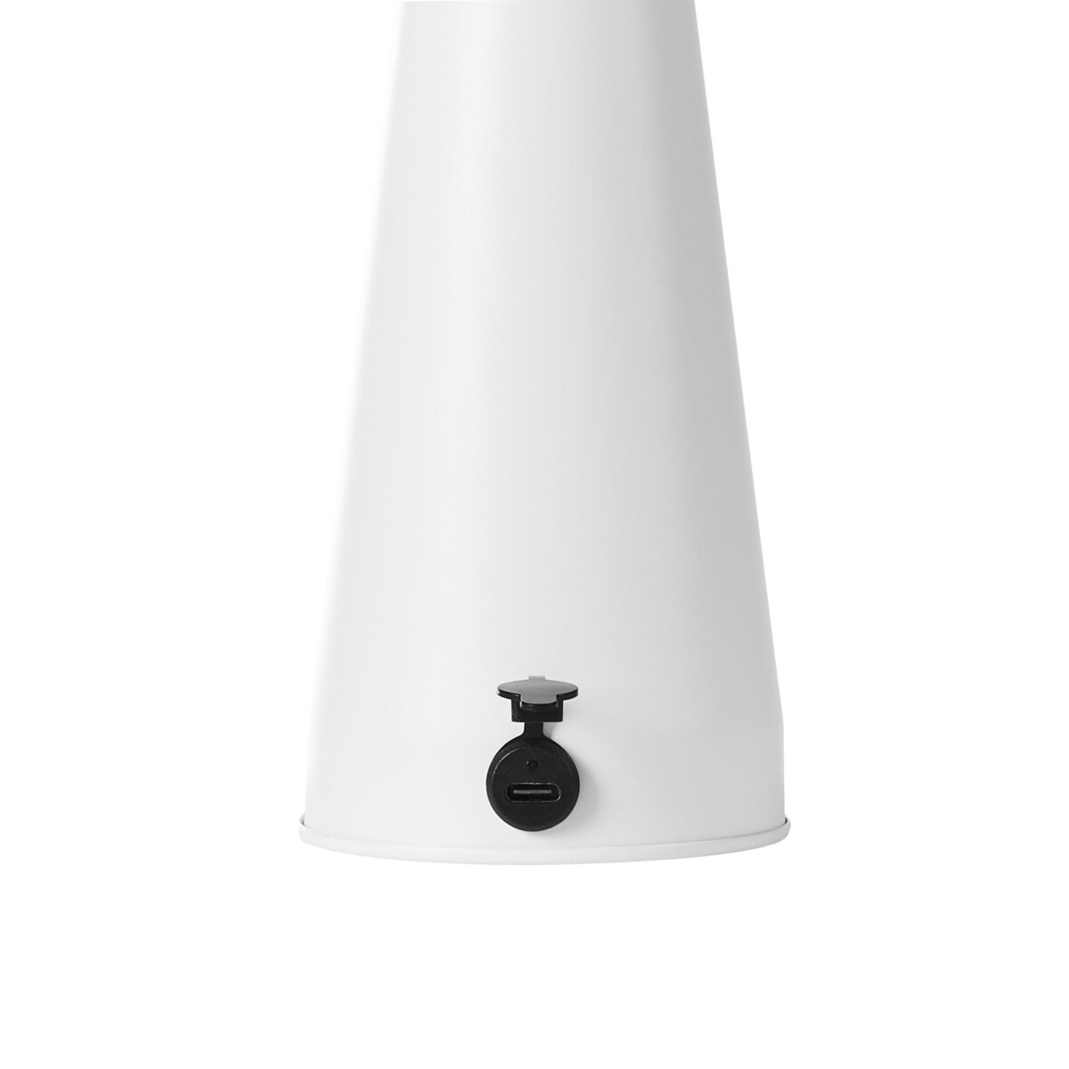 Bezprzewodowa lampa stołowa LED BOCONO Z czujnikiem ruchu Metal Biały